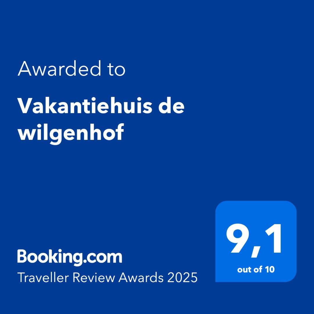 Vakantiehuis De Wilgenhof Wetering Extérieur photo
